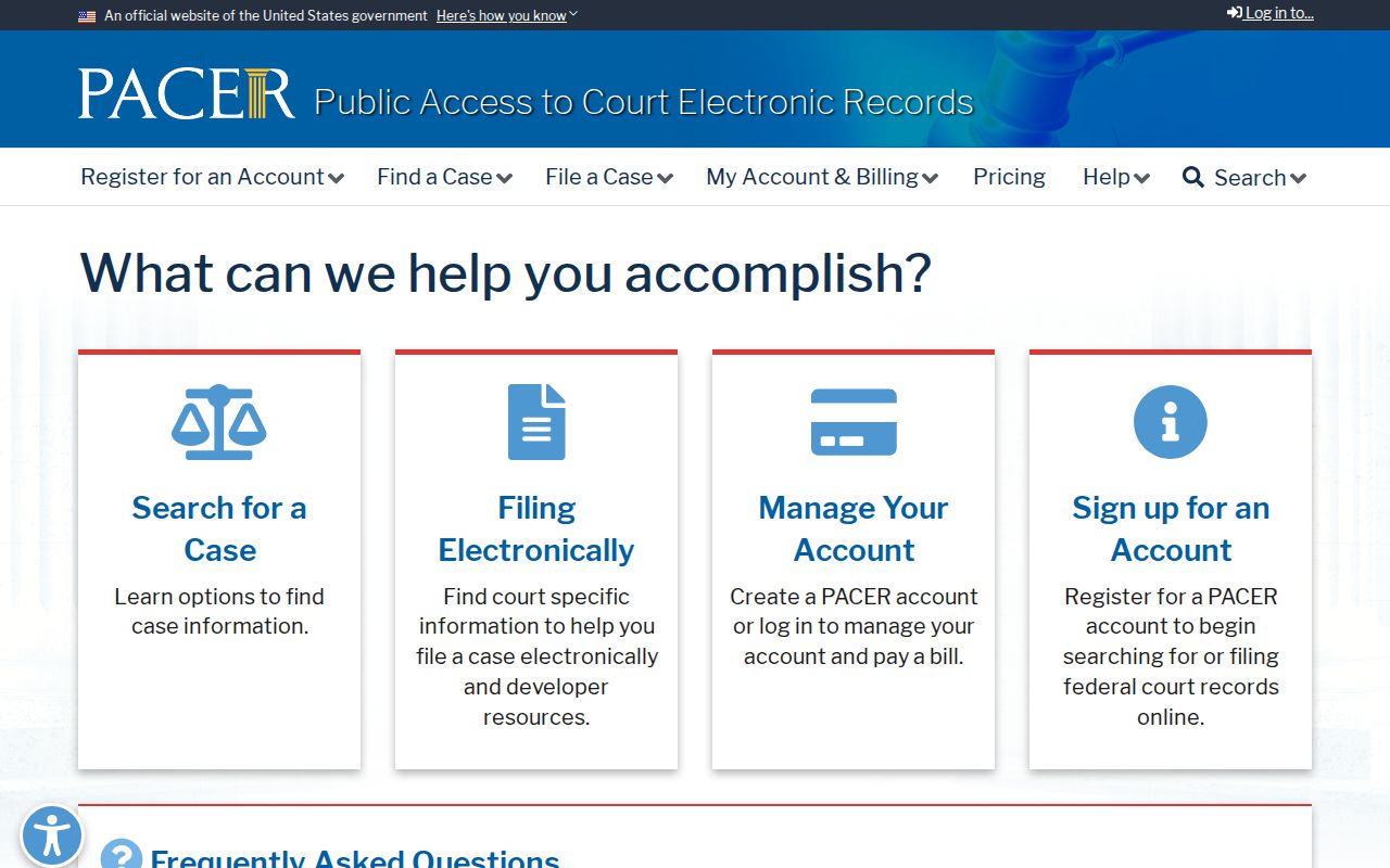 Macon County criminal history federal PACER court records